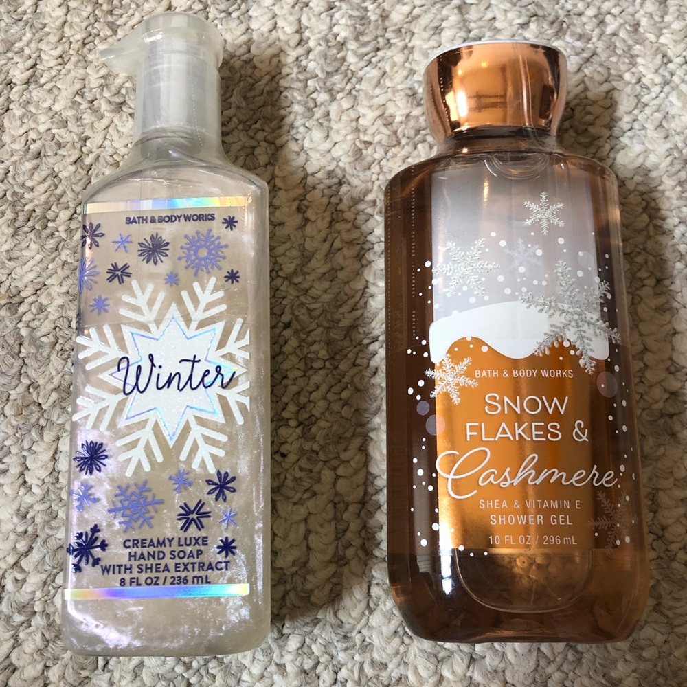 Bath & Body Works Hand soap and Body Wash